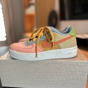 Rare Nike Multicolor Air Force 1 Sneakers